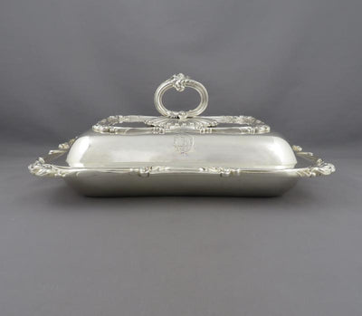 Benjamin Smith Sterling Silver Entree Dishes - JH Tee Antiques