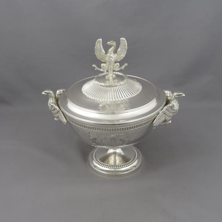 Benjamin Smith II Sterling Silver Sauce Tureen - JH Tee Antiques