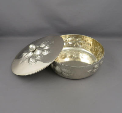 German Silver Vegetable Dish