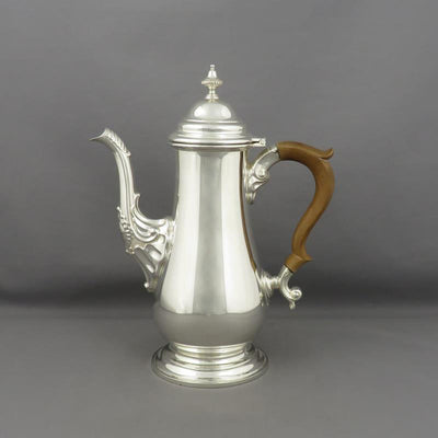 Birks Sterling Silver Coffee Pot - JH Tee Antiques