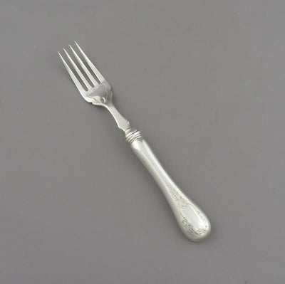 Birks Brentwood Sterling Silver Fish Fork - JH Tee Antiques