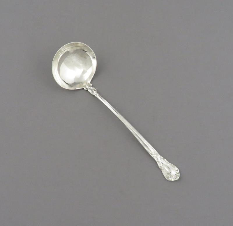 Birks Chantilly Pattern Silver Sauce Ladle - JH Tee Antiques