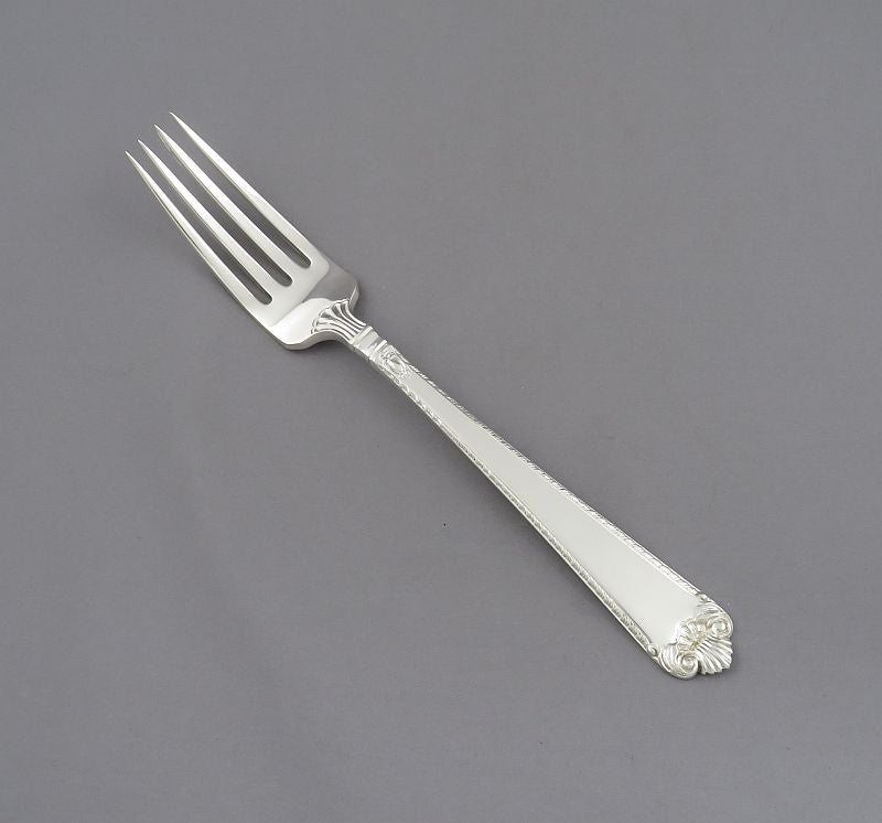 Birks George II Sterling Dinner Fork - JH Tee Antiques