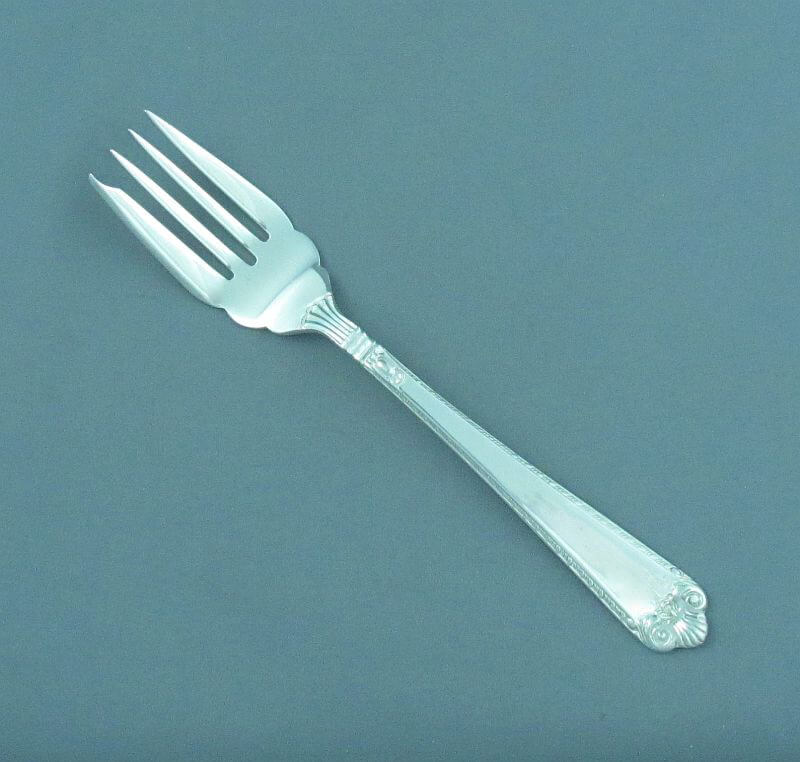 Birks George II Sterling Salad Fork - JH Tee Antiques