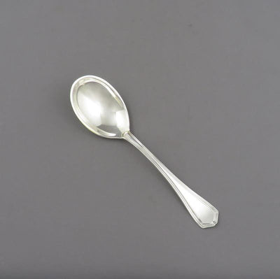 Birks Georgian Plain Silver Sugar Spoon - JH Tee Antiques