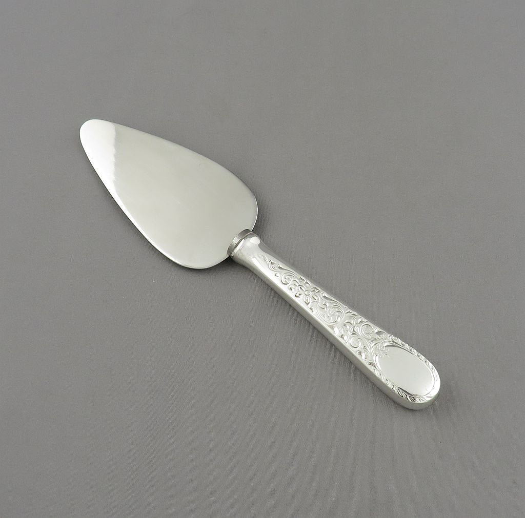 Birks London Engraved Sterling Silver Pate Spreader