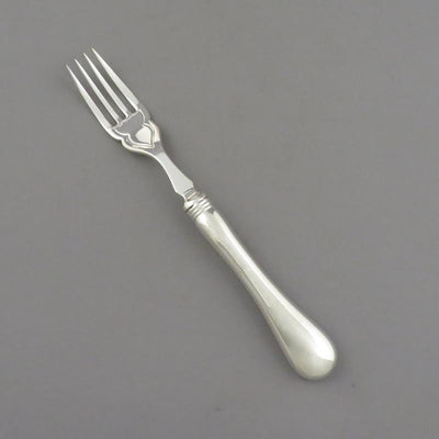 Birks Old English Sterling Fish Fork - JH Tee Antiques