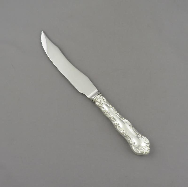 Birks Pompadour Sterling Steak Knife