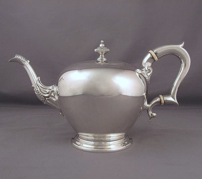 Birks Sterling Silver Tea Set - JH Tee Antiques