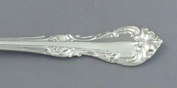Birks Laurentian Pattern Flatware, detail shot for identification