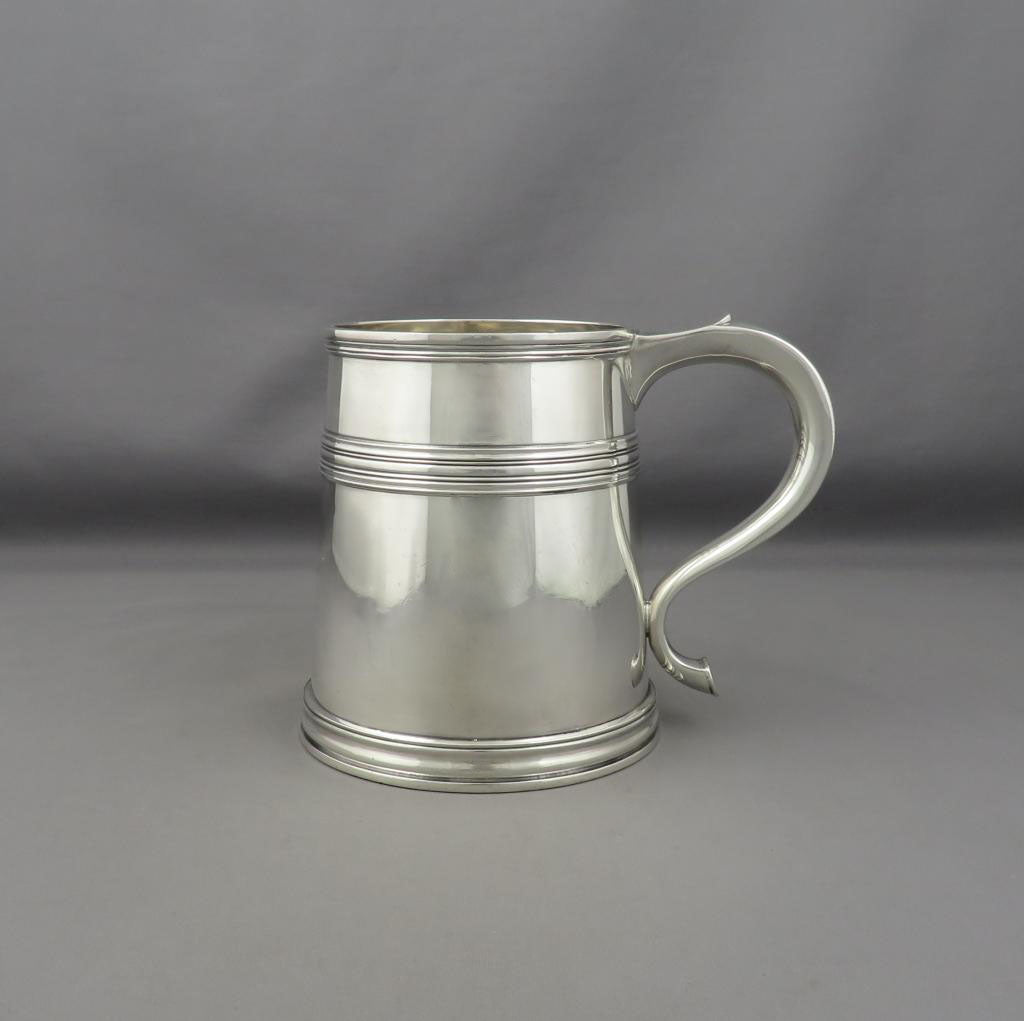 Britannia Standard Silver Mug - JH Tee Antiques