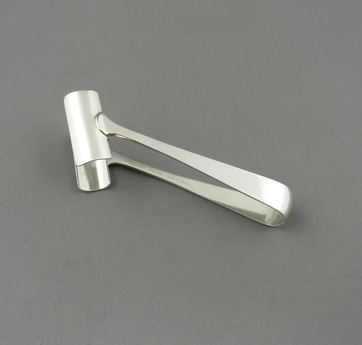 12 Cartier Sterling Asparagus Tongs - JH Tee Antiques