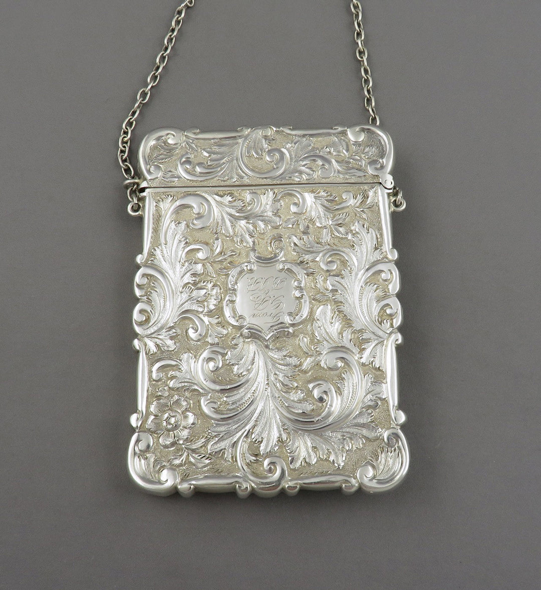 Victorian Castle Top Card Case Crystal Palace