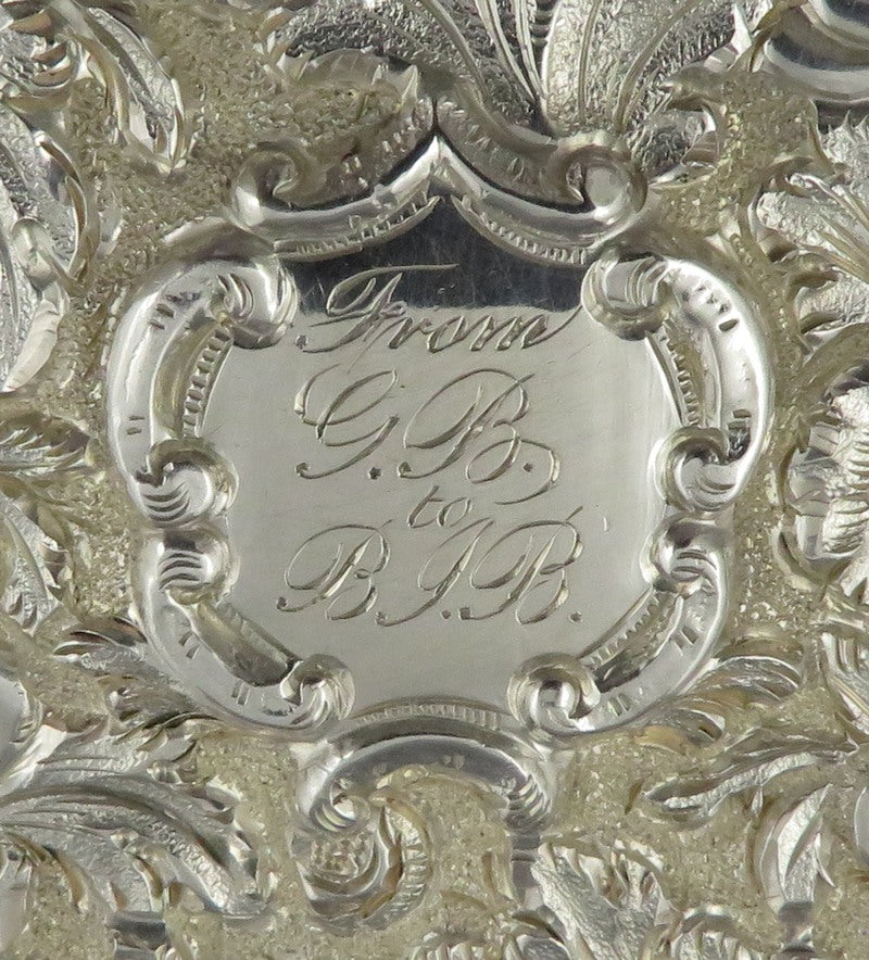 Victorian Castle Top Card Case Crystal Palace
