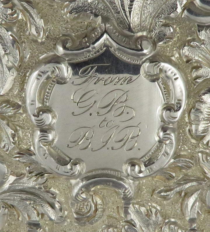 Victorian Castle Top Card Case Crystal Palace