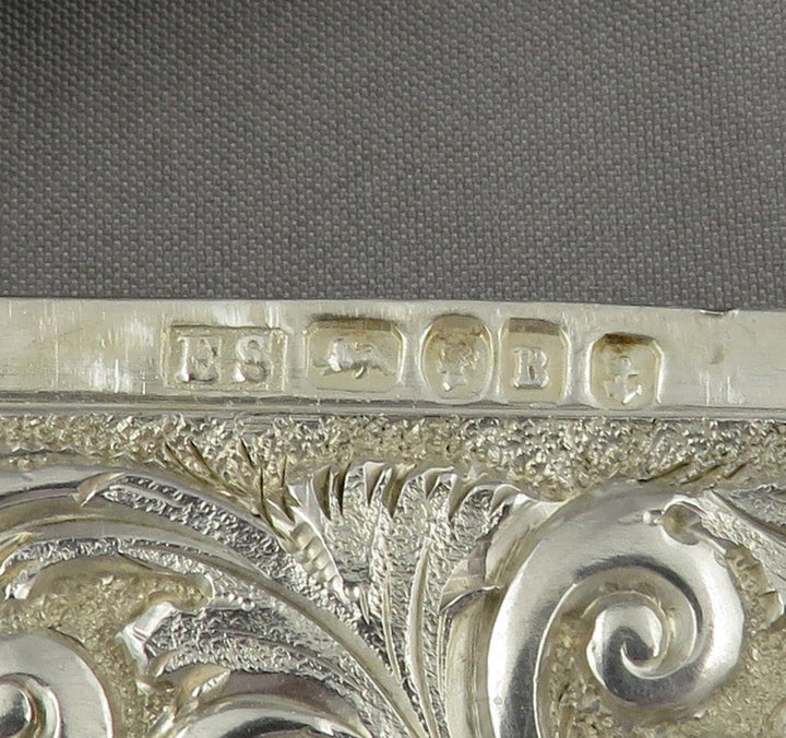 Victorian Castle Top Card Case Crystal Palace