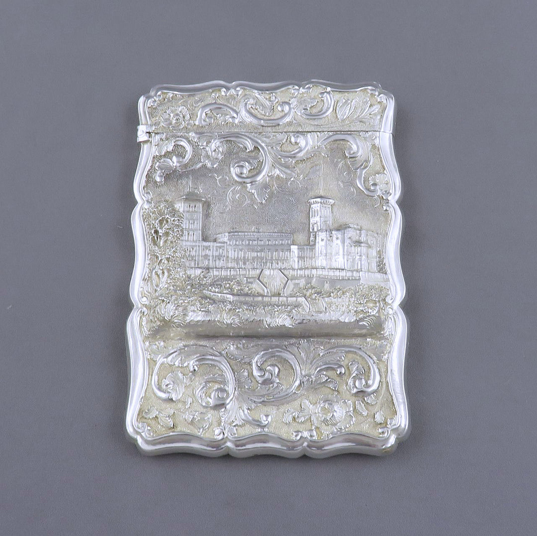 Victorian Castle Top Card Case Osborne House