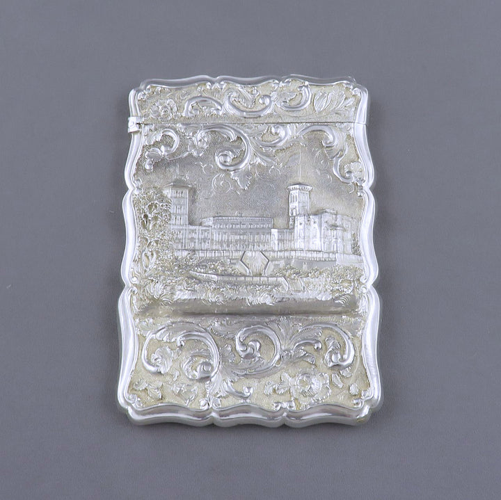 Victorian Castle Top Card Case Osborne House