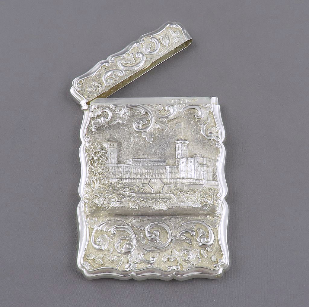 Victorian Castle Top Card Case Osborne House