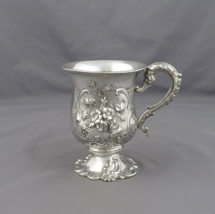 Victorian Sterling Silver Christening Mug