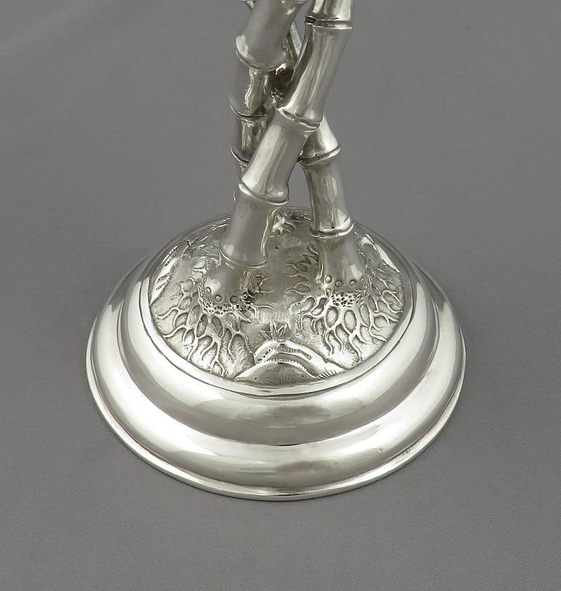 Chinese Export Silver Goblet - JH Tee Antiques