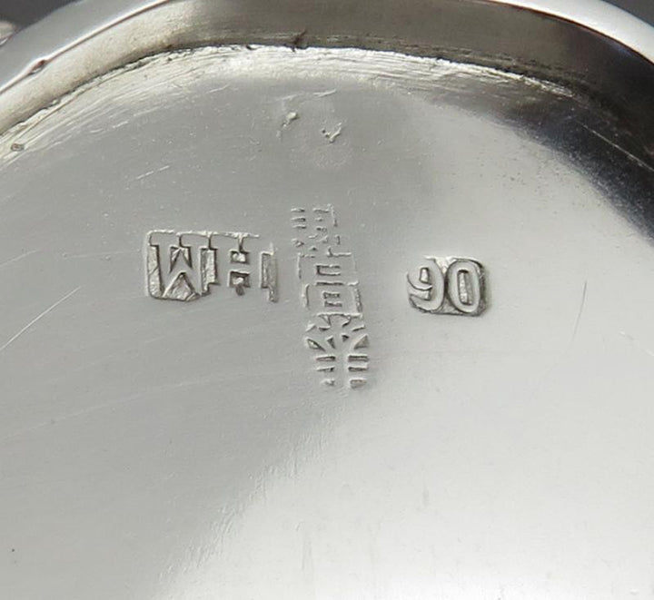 Chinese Export Silver Sugar Bowl - JH Tee Antiques