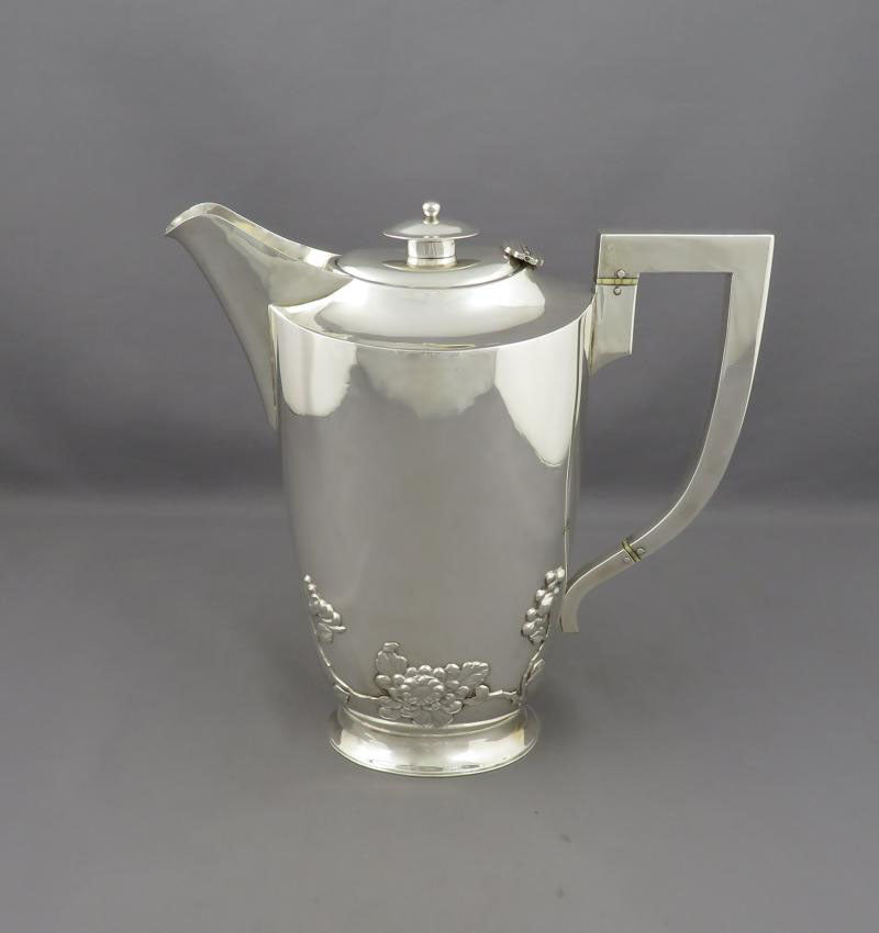 Chinese Export Silver Tea Set - JH Tee Antiques