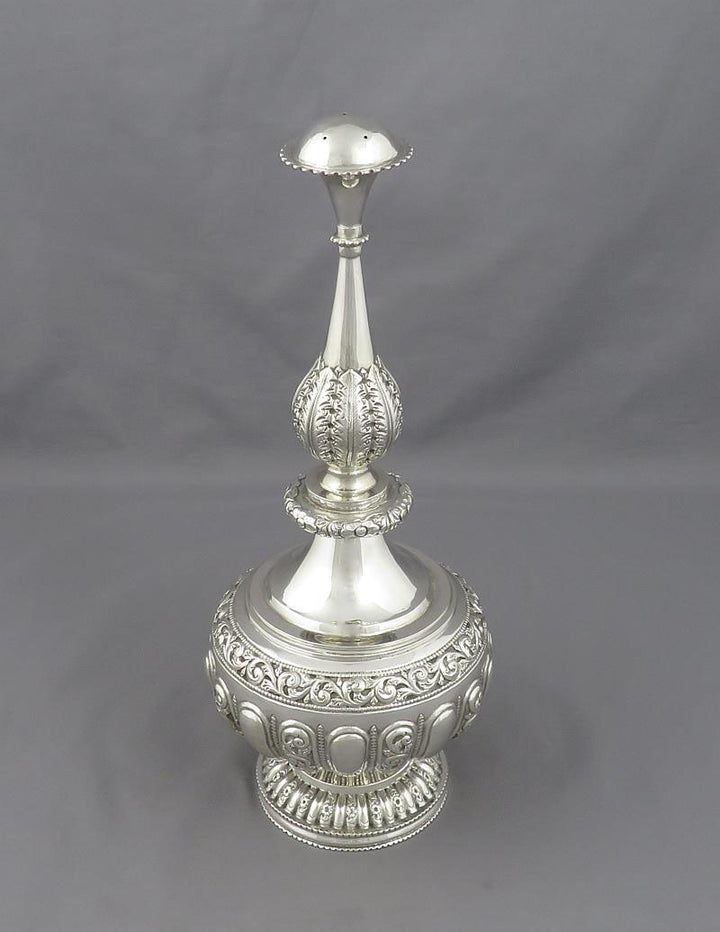 Chinese Silver Rose Water Sprinklers - JH Tee Antiques