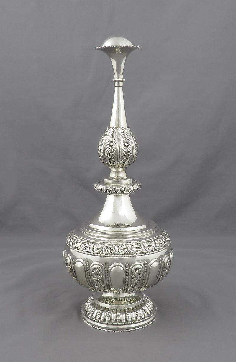 Chinese Silver Rose Water Sprinklers - JH Tee Antiques