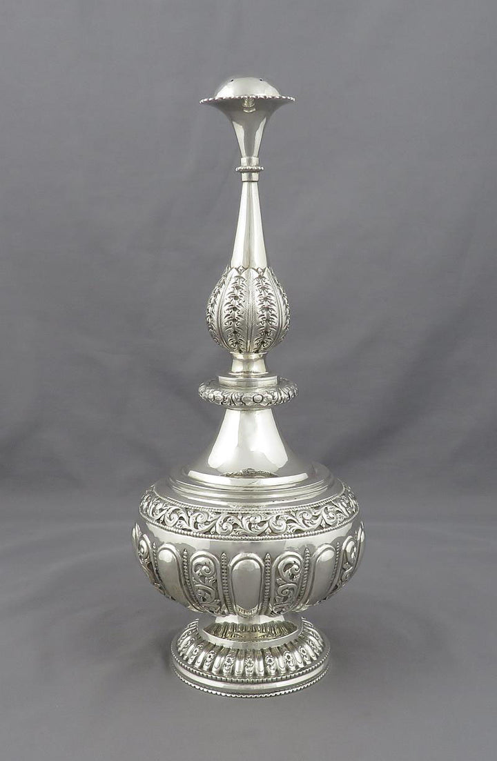 Chinese Silver Rose Water Sprinklers - JH Tee Antiques