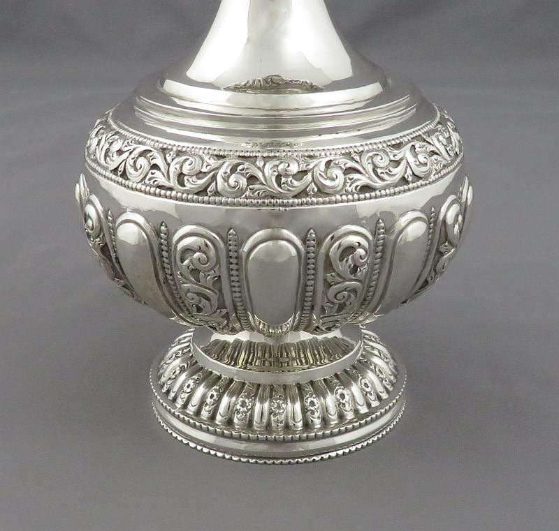 Chinese Silver Rose Water Sprinklers - JH Tee Antiques