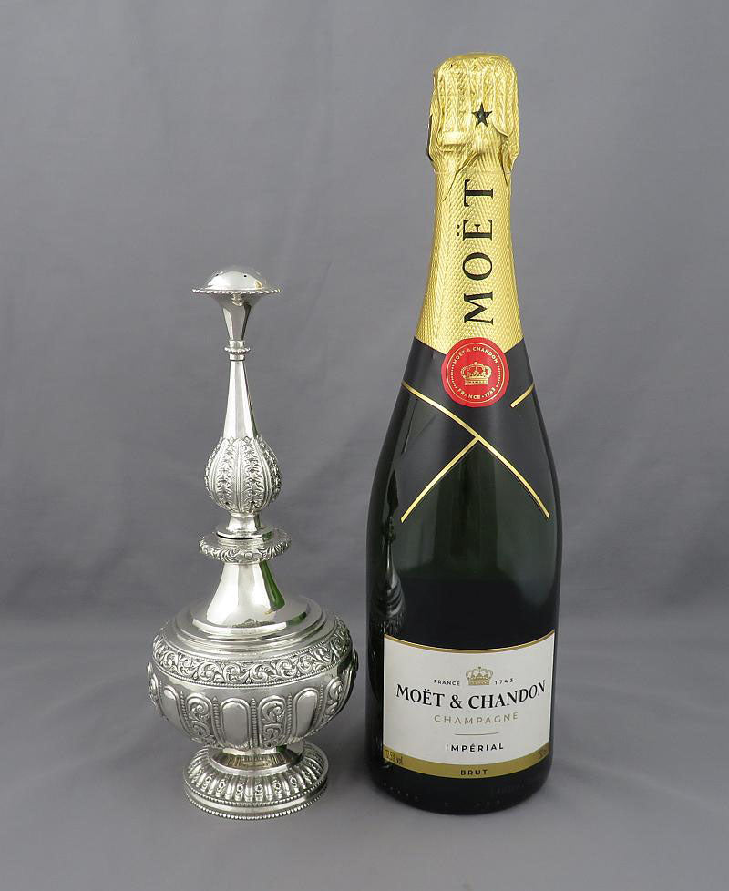 Chinese Silver Rose Water Sprinklers - JH Tee Antiques