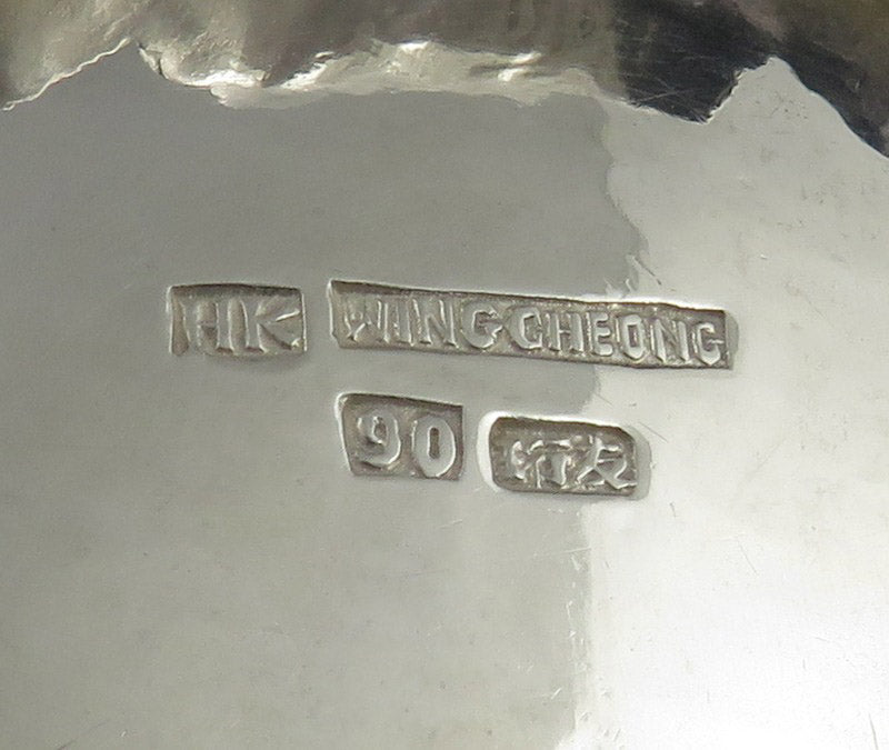 Chinese Export Silver Tea Set