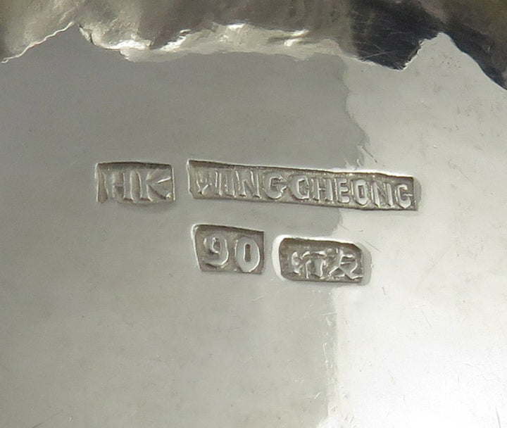 Chinese Export Silver Tea Set
