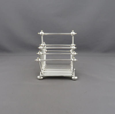 Christopher Dresser Silver Plated Toast Rack