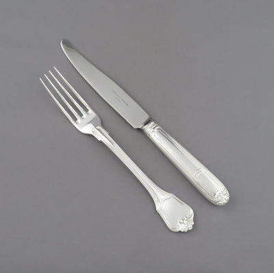 Christofle Dupleix Sterling Silver Flatware Set