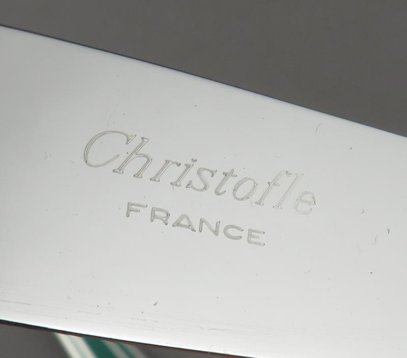 Christofle Talisman Vert Flatware Set - JH Tee Antiques