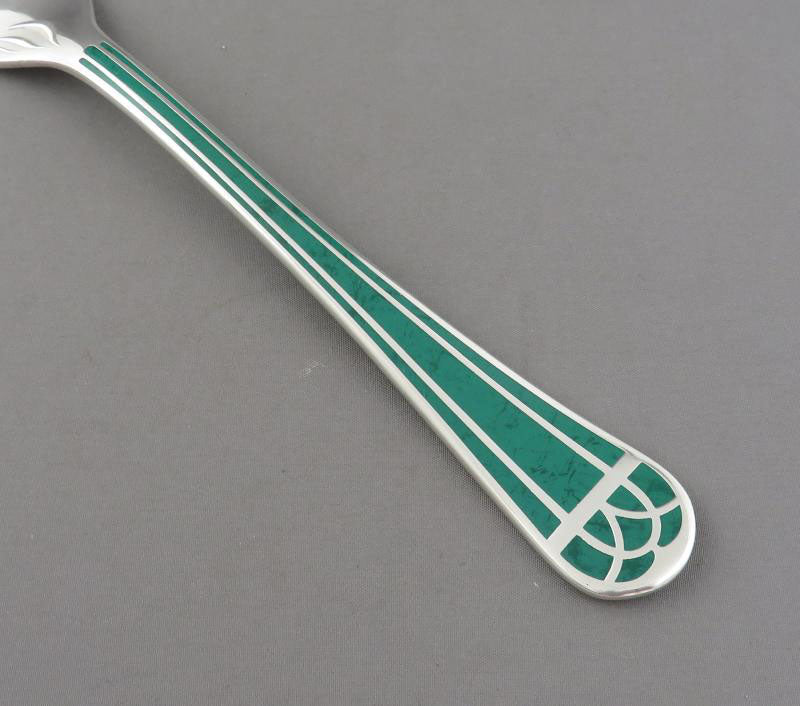 Christofle Talisman Vert Flatware Set - JH Tee Antiques