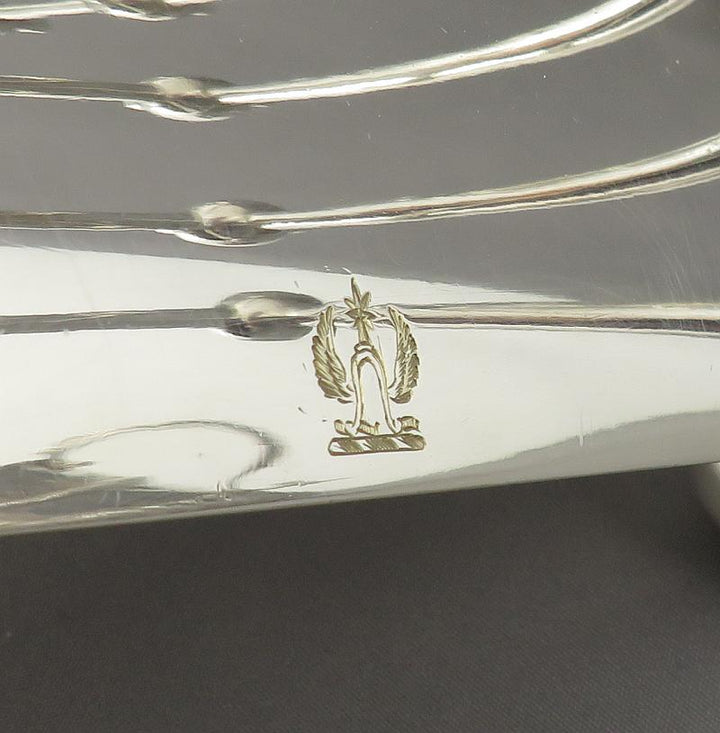 Christopher Dresser Silver Plated Toast Rack - JH Tee Antiques
