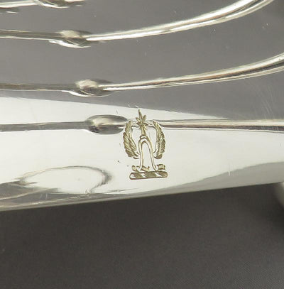 Christopher Dresser Silver Plated Toast Rack - JH Tee Antiques
