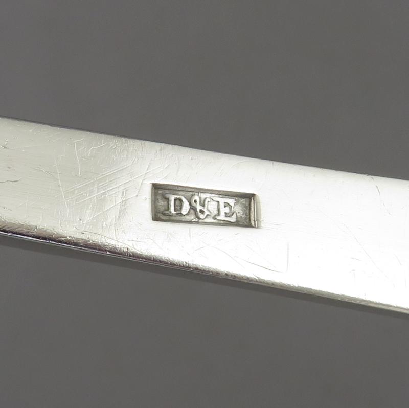 American Coin Silver Soup Ladle - JH Tee Antiques