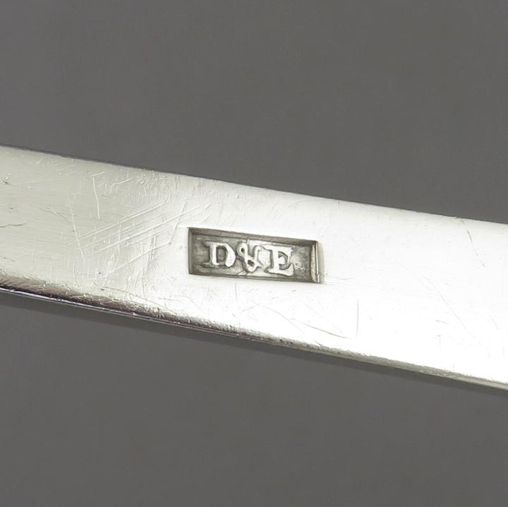 American Coin Silver Soup Ladle - JH Tee Antiques