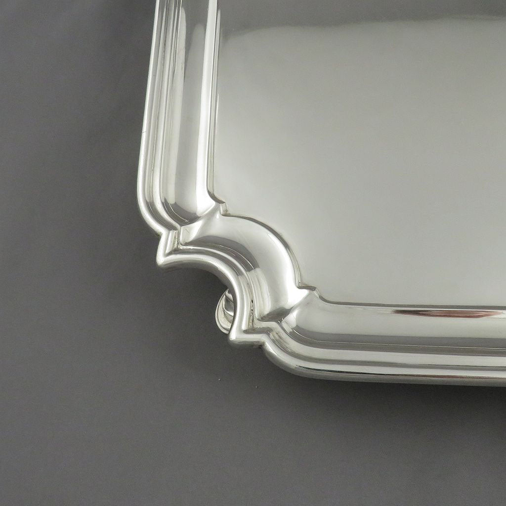 George V Sterling Silver Salver