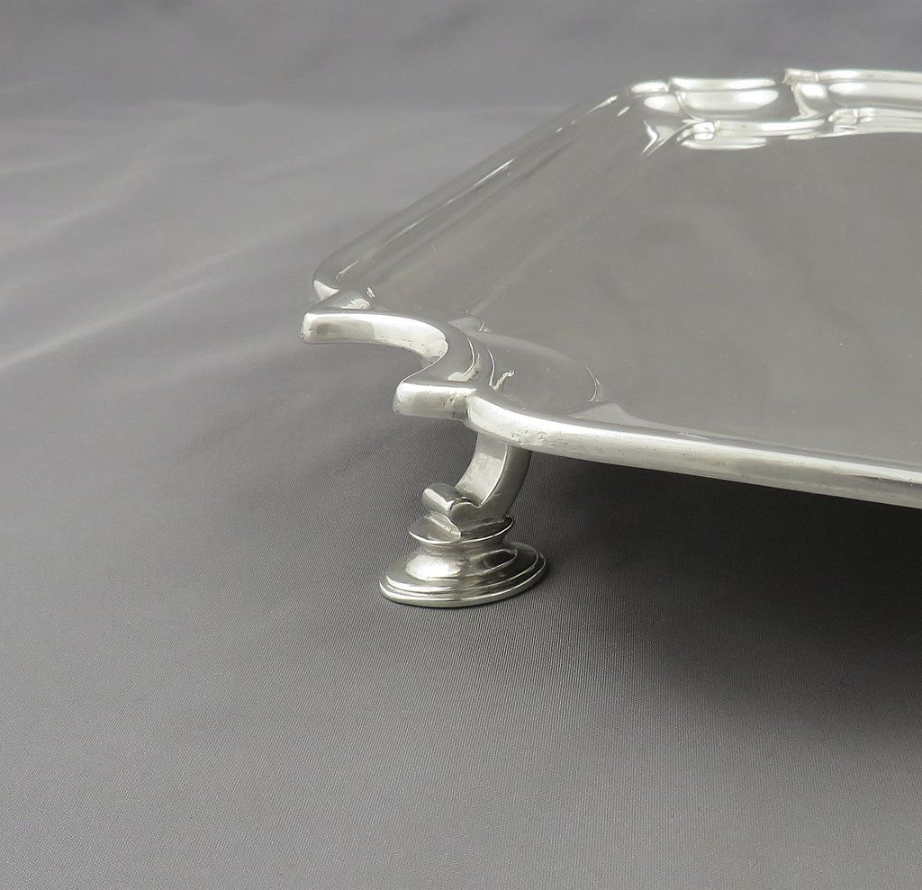 George V Sterling Silver Salver