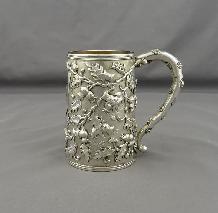 Cutshing Chinese Export Silver Mug