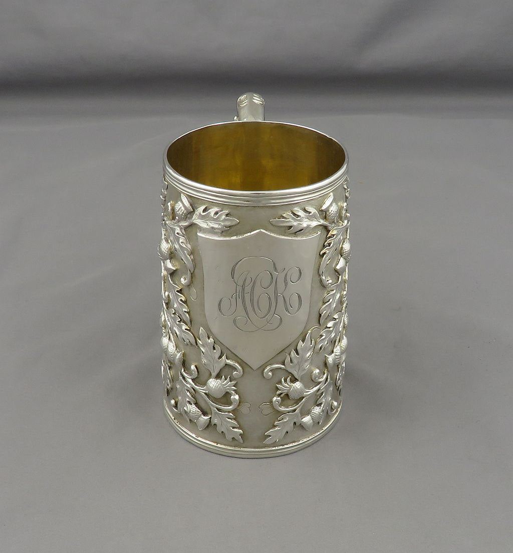 Cutshing Chinese Export Silver Mug