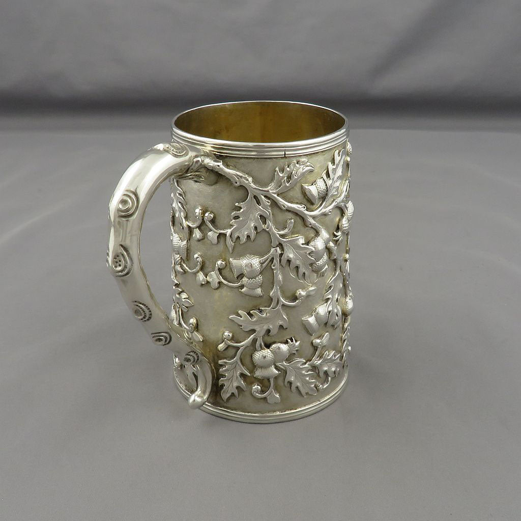 Cutshing Chinese Export Silver Mug