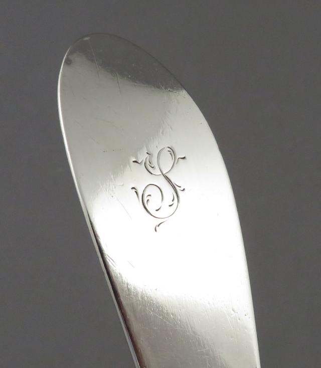 Scottish Provincial Silver Soup Ladle Dundee - JH Tee Antiques