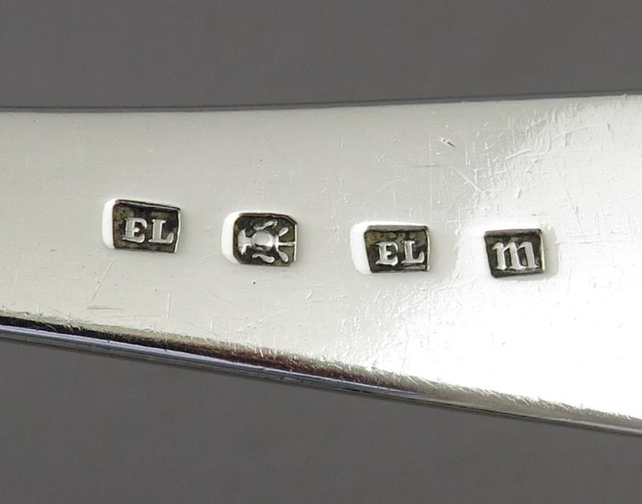 Scottish Provincial Silver Soup Ladle Dundee - JH Tee Antiques