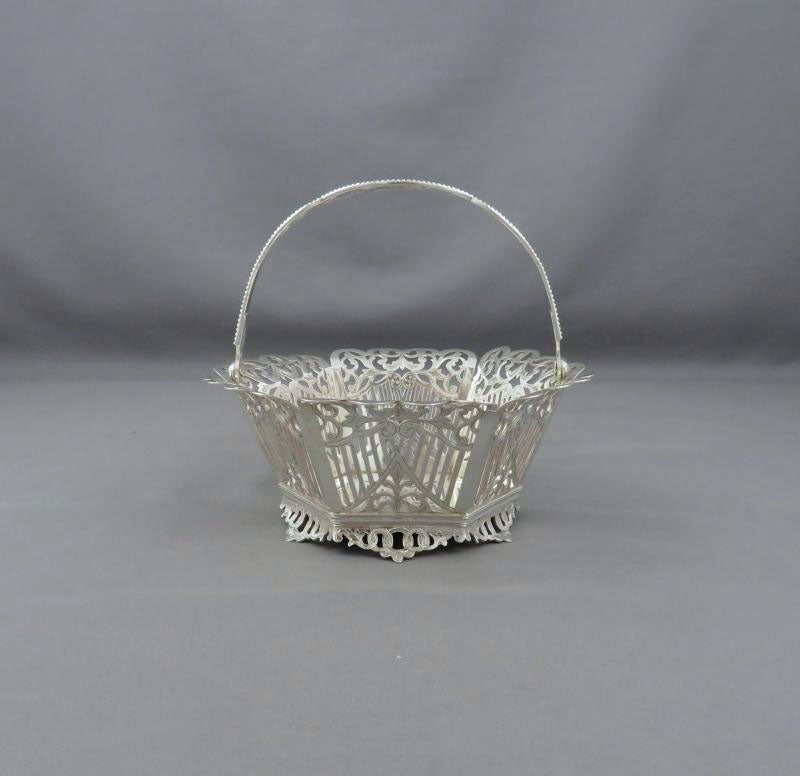 Dutch Sterling Silver Basket